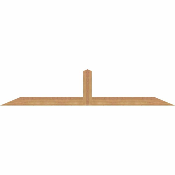 Ekena Millwork Portland Smooth Timber Gable Bracket, Western Red Cedar, 72"W x 15"H x 1 1/2"D x 3 1/2"F, 5/12 Pitch GBW072X15X0204POR00SWR - main